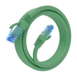 CABLE RED AISENS LATIGUILLO RJ45 CAT.6 UTP AWG26 CCA VERDE 2.0M 2