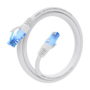 CABLE RED AISENS LATIGUILLO RJ45 CAT.6 UTP AWG26 CCA BLANCO 1.5M 2