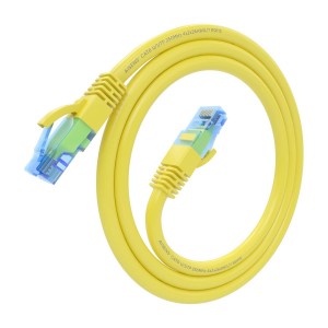 CABLE RED AISENS LATIGUILLO RJ45 CAT.6 UTP AWG26 CCA AMARILLO 0.5M 2