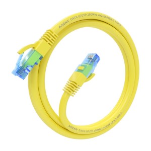 CABLE RED AISENS LATIGUILLO RJ45 CAT.6 UTP AWG26 CCA AMARILLO 1.5M 2