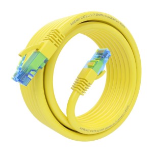 CABLE RED AISENS LATIGUILLO RJ45 CAT.6 UTP AWG26 CCA AMARILLO 5.0M 2