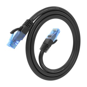 CABLE RED AISENS LATIGUILLO RJ45 CAT.6 UTP AWG26 CCA NEGRO 0.75M 2