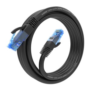 CABLE RED AISENS LATIGUILLO RJ45 CAT.6 UTP AWG26 CCA NEGRO 2.0M 2