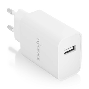 CARGADOR AISENS USB 10W ALTA EFICIENCIA 5V 2A BLANCO