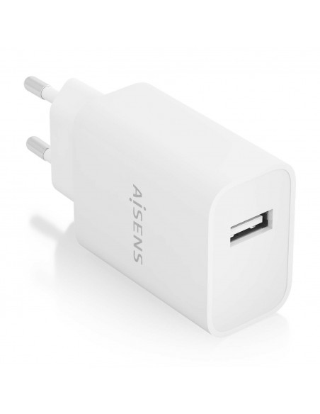 CARGADOR AISENS USB 10W ALTA EFICIENCIA 5V 2A BLANCO