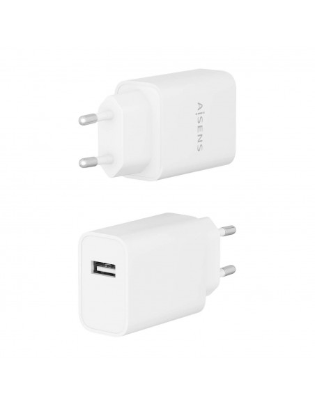 CARGADOR AISENS USB 10W ALTA EFICIENCIA 5V 2A BLANCO