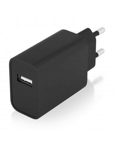 CARGADOR AISENS USB 10W ALTA EFICIENCIA 5V 2A NEGRO