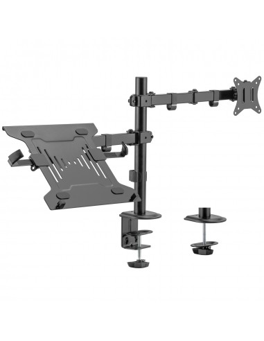 SOPORTE MONITOR EWENT MONITOR 8kG HASTA 34" Y PORTATIL 15.6"