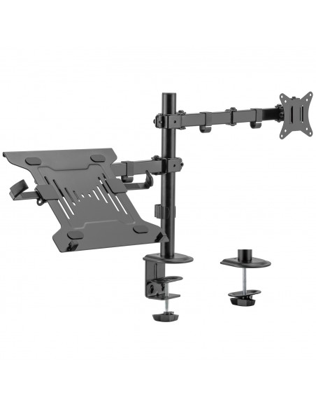 SOPORTE MONITOR EWENT MONITOR 8kG HASTA 34" Y PORTATIL 15.6"