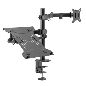 SOPORTE MONITOR EWENT MONITOR 8kG HASTA 34" Y PORTATIL 15.6" 2