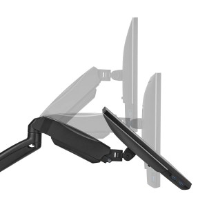 SOPORTE PARED AISENS CONTRAPESO TV 9KG (3 PIVOTES 1 BRAZO) 17-32 NEGRO 2