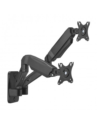 SOPORTE PARED AISENS CONTRAPESO TV 9KG (3 PIVOTES 2 BRAZOS) 17-32 NEGRO