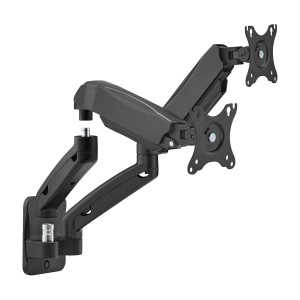 SOPORTE PARED AISENS CONTRAPESO TV 9KG (3 PIVOTES 2 BRAZOS) 17-32 NEGRO 2
