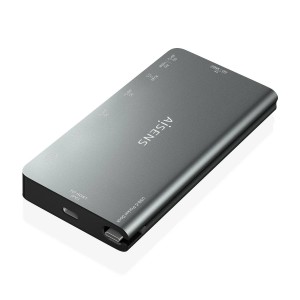 DOCK AISENS 8 EN 1 HDMI RJ45 3XUSB-A USB-C DATOS+PD 1XSD 1XMICRO SD 2