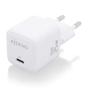 CARGADOR AISENS GAN 25W 1XUSB-C PD3.0 QC4.0 BLANCO 2