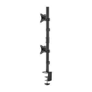 SOPORTE MESA AISENS GIRATORIO E INCLINABLE 2 MONITOR TV 9KG 17-32 2