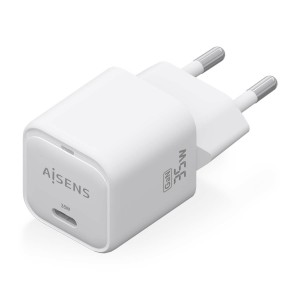 CARGADOR AISENS GAN 35W 1XUSB-C PD3.0 QC4.0 BLANCO 2