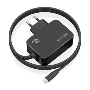 CARGADOR AISENS GAN 45W PD3.0 1XUSB-C 1.8M NEGRO 2