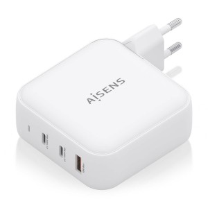 CARGADOR AISENS GAN 140W 2XUSB-C PD3.1 QC4.0 1XUSB-A QC3.0 BLANCO 2