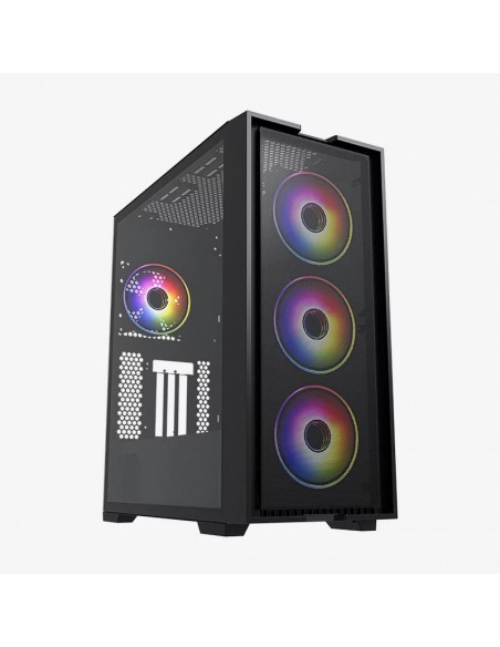 CAJA ATX HIDITEC GAMING H2 AIR ARGB BLACK E-ATX