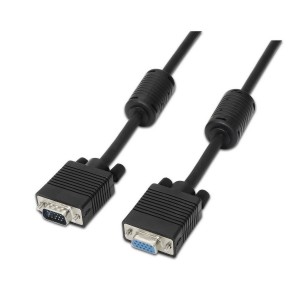 CABLE AISENS SVGA CON FERRITA HDB15 M-HDB15 H NEGRO 1.8M