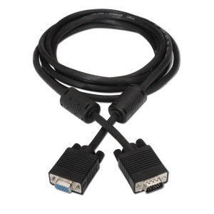 CABLE AISENS SVGA CON FERRITA HDB15 M-HDB15 H NEGRO 1.8M 2