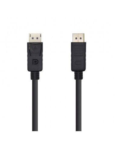 CABLE AISENS DISPLAYPORT V1.2 4K60HZ DP M-DP M NEGRO 5.0M