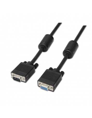 CABLE AISENS SVGA CON FERRITA HDB15 M-HDB15 H NEGRO 3.0M