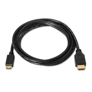 CABLE HDMI AISENS A MINI HDMI ALTA VELOCIDAD A M-C M NEGRO 1.8M 2