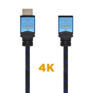 CABLE HDMI AISENS V2.0 PROLONGADOR PREMIUM 4K60HZ A M-A H 2.0M 2