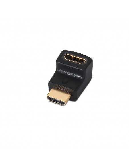 ADAPTADOR AISENS HDMI ACODADO A H-A M NEGRO