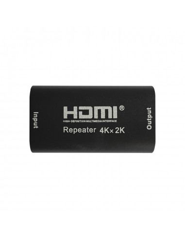REPETIDOR AISENS HDMI ALTA VELOCIDAD A H-A H NEGRO