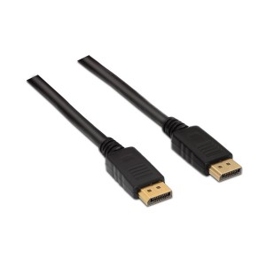 CABLE AISENS DISPLAYPORT V1.2 4K60HZ DP M-DP M NEGRO 3.0M