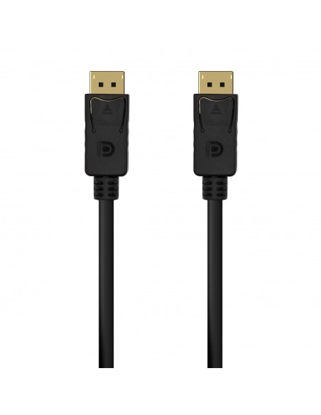 CABLE AISENS DISPLAYPORT V1.2 4K60HZ DP M-DP M NEGRO 0.5M