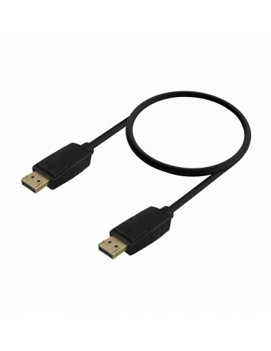 CABLE AISENS DISPLAYPORT V1.2 CCS 4K@60HZ M M NEGRO 0.5M