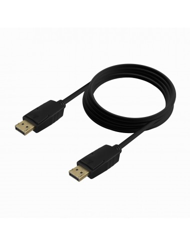 CABLE AISENS DISPLAYPORT V1.2 CCS 4K@60HZ M M NEGRO 2.0M