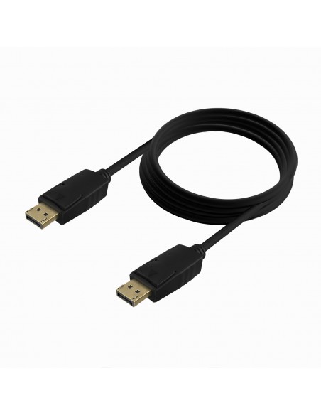 CABLE AISENS DISPLAYPORT V1.2 CCS 4K@60HZ M M NEGRO 2.0M