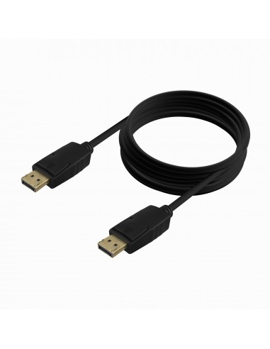 CABLE AISENS DISPLAYPORT V1.2 CCS 4K@60HZ M M NEGRO 3.0M
