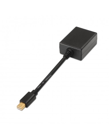 CONVERSOR AISENS MINI DISPLAYPORT A SVGA MDP M-SVGA H NEGRO 15CM