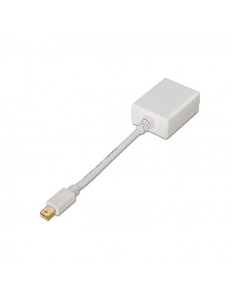 CONVERSOR AISENS MINI DISPLAYPORT A SVGA MDP M-SVGA H BLANCO 15CM