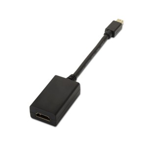 CONVERSOR AISENS MINI DISPLAYPORT A HDMI MDP M-HDMI A H NEGRO 15CM