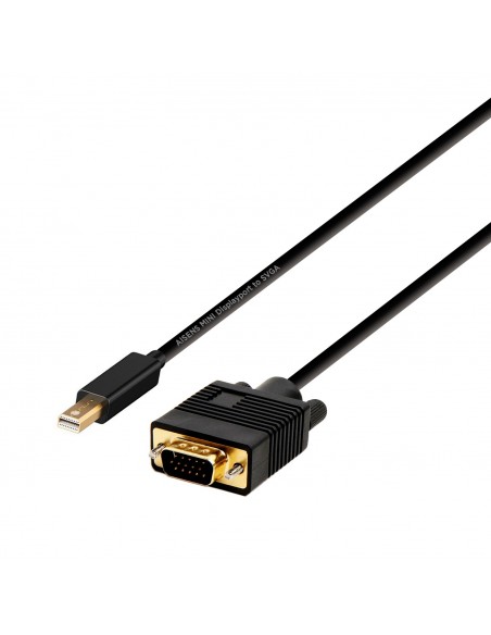 CABLE CONVERSOR AISENS MINI DISPLAYPORT A VGA NEGRO 2.0M