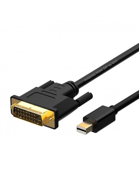 CABLE CONVERSOR AISENS MINI DISPLAYPORT A DVI NEGRO 2.0M