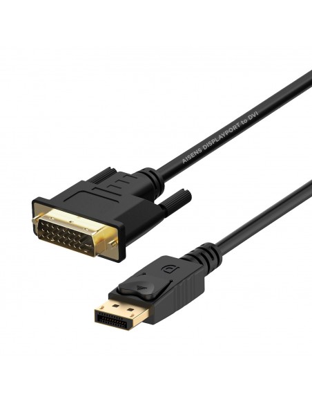 CABLE CONVERSOR AISENS DISPLAYPORT A DVI DP M-DVI M NEGRO 2.0M
