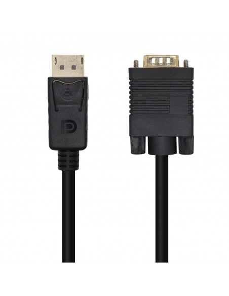 CABLE CONVERSOR AISENS DISPLAYPORT A VGA DP M-VGA M NEGRO 3.0M