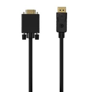CABLE CONVERSOR AISENS DISPLAYPORT A VGA DP M-VGA M NEGRO 1.0M