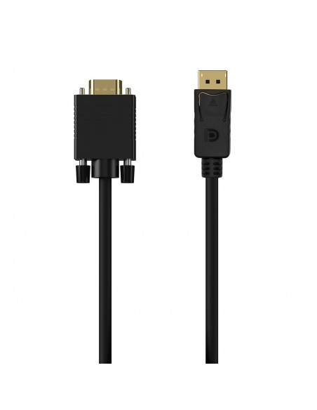 CABLE CONVERSOR AISENS DISPLAYPORT A VGA DP M-VGA M NEGRO 1.0M