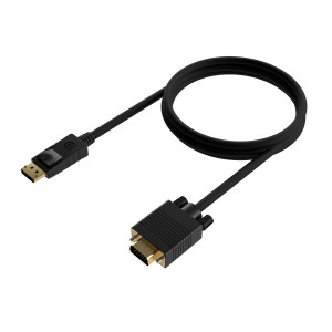 CABLE CONVERSOR AISENS DISPLAYPORT A VGA DP M-VGA M NEGRO 1.0M 2