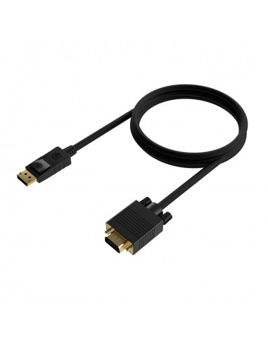 CABLE CONVERSOR AISENS DISPLAYPORT A VGA DP M-VGA M NEGRO 1.0M
