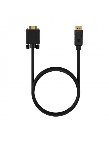 CABLE CONVERSOR AISENS DISPLAYPORT A VGA DP M-VGA M NEGRO 1.0M